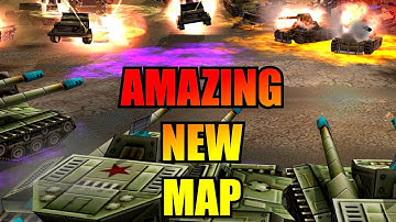 Crazy Free For All - Naval Port Reyes - Brand New Map - Generals Zero Hour