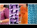 Two Types of Trendy Canadian smocking Sleeves || Design How to make Canadian smocking Pattern