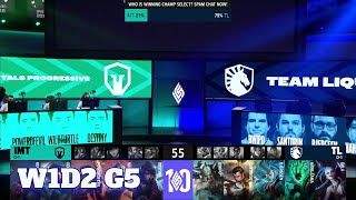 IMT vs TL | Week 1 Day 2 S12 LCS Spring 2022 | Immortals vs Team Liquid W1D2 Full Game