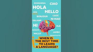 What age should you learn a new language? #bbcideas #language #languagelearning #speech