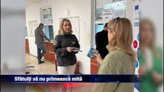 Sfătuiți să nu primească mită