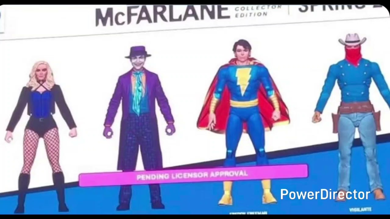 NEW Mcfarlane DC Multiverse figures Jack Nicholson Joker, Black