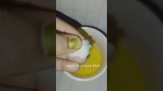 7 days skin transformation challenge 🌼glowing skin in 7 days 🌸 #viralvideo #shorts #ytshorts