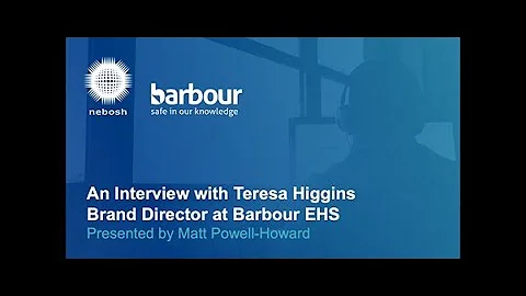 NEBOSH: An interview with Teresa Higgins, Brand Di...