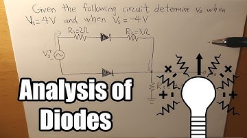 Analysis of Diodes In A Circuit (Two diodes, including voltage source)