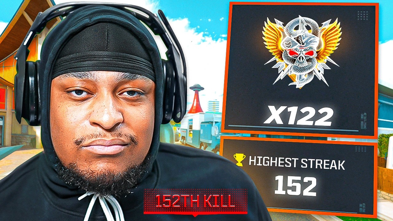 WORLD RECORD 152 KILLSTREAK Gameplay in Black Ops 7! (World's HIGHEST KILLSTREAK)