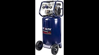 Review Stealth 20 Gallon Ultra Quiet Air Compressor 2021