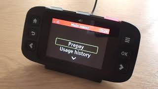 Menu navigation - Trio Accessible display