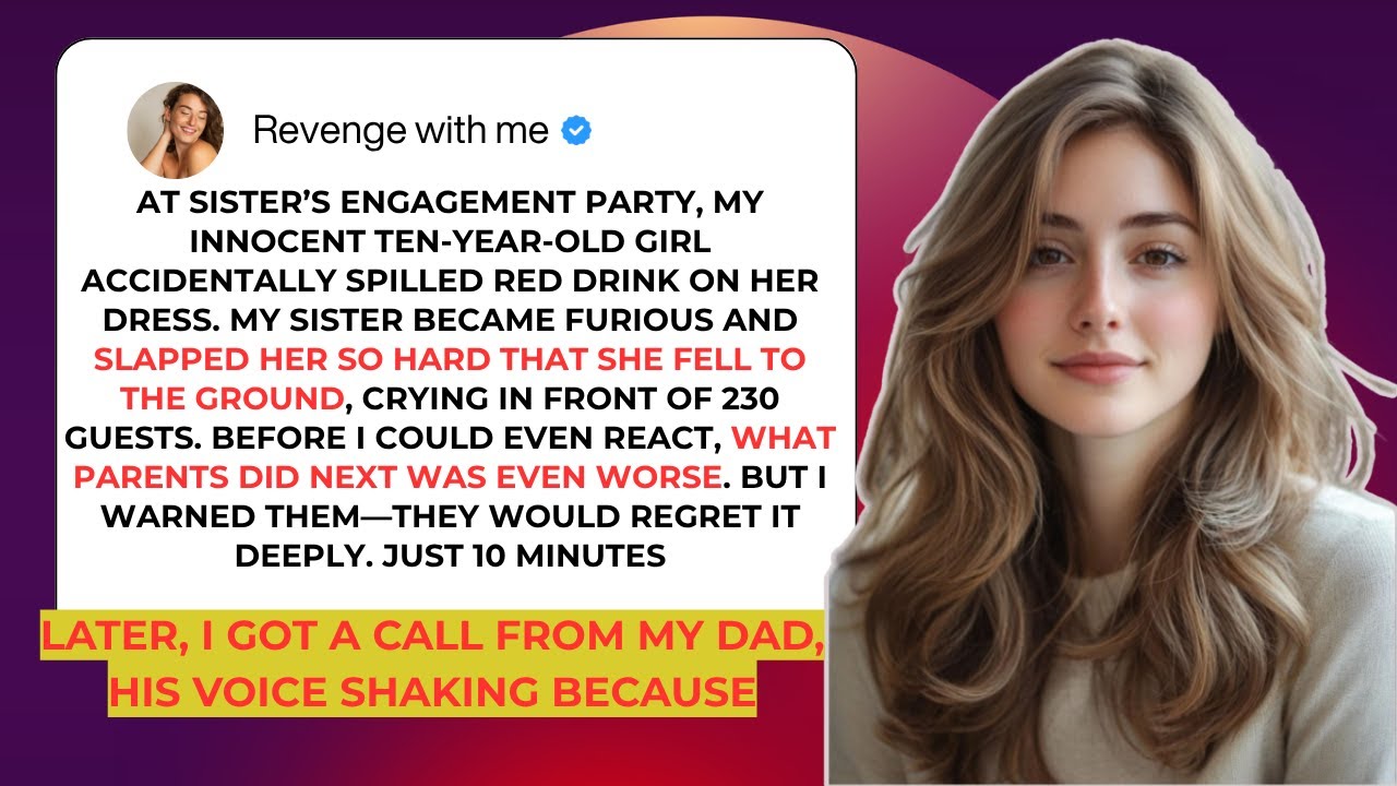 My Sister Slapped My Daughter at Her Engagement Party... And You Won't Believe What Happened Next!