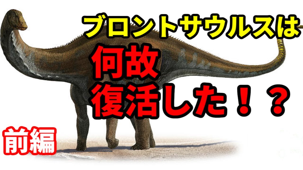 【ゆっくり解説】ブロントサウルスが復活する！？【ゆっくりがもっと恐竜を解説すんよ～　第十六回前編】
