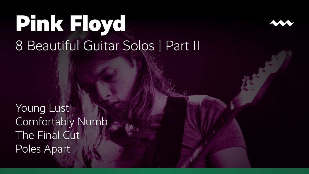 8 Pink Floyd Guitar Solos (Part 2) Young Lust, Comfortably Numb, Poles