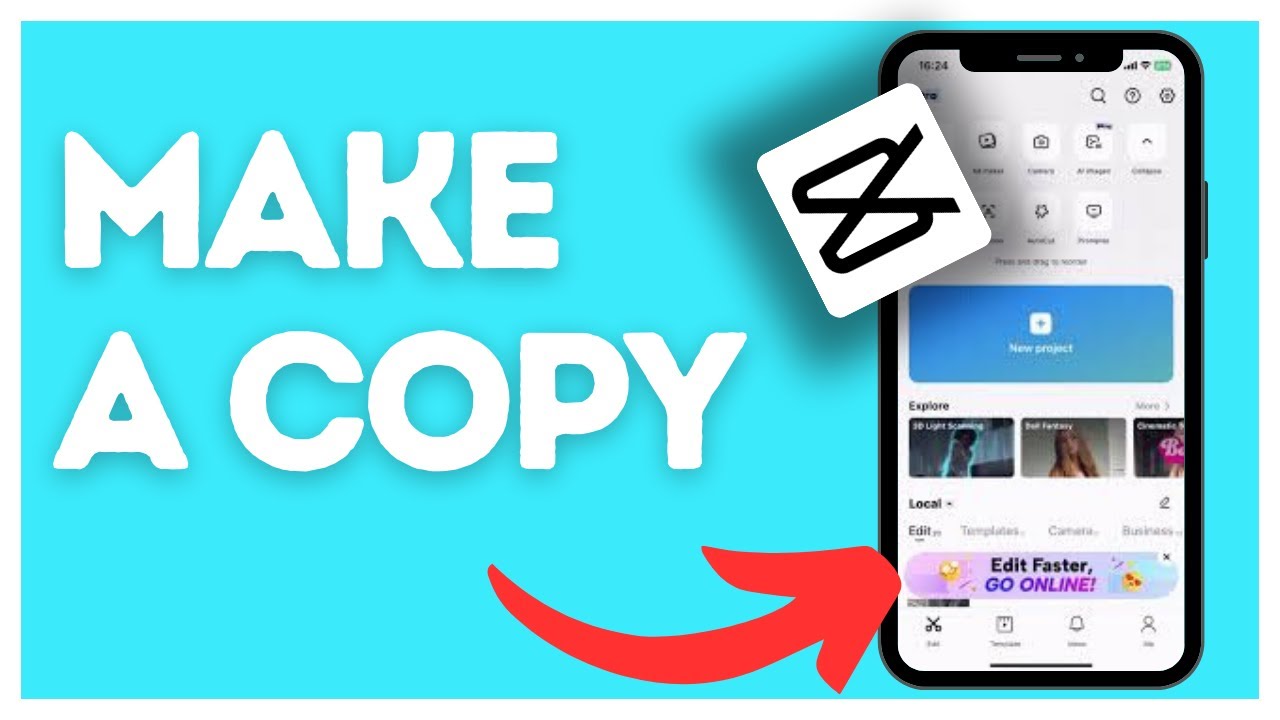 How to make a copy on CapCut? - YouTube