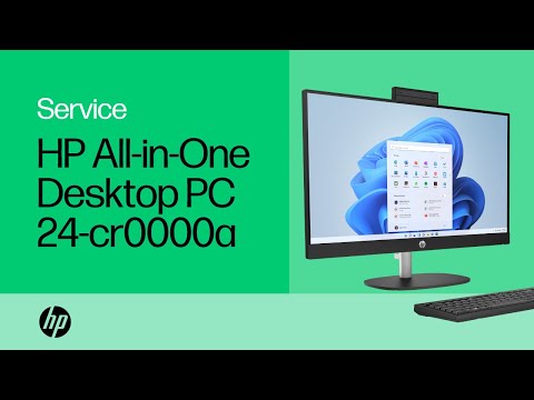 Removing & Replacing Parts | HP All-in-One Desktop PC 24-cr0000a | HP Computer Service | HP Support