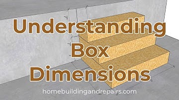 Stair Building Basics -Calculating Box Dimensions for Pancake Stairs Part 1