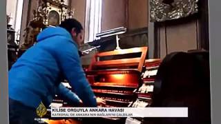 Katedralde Ankara havası Resimi