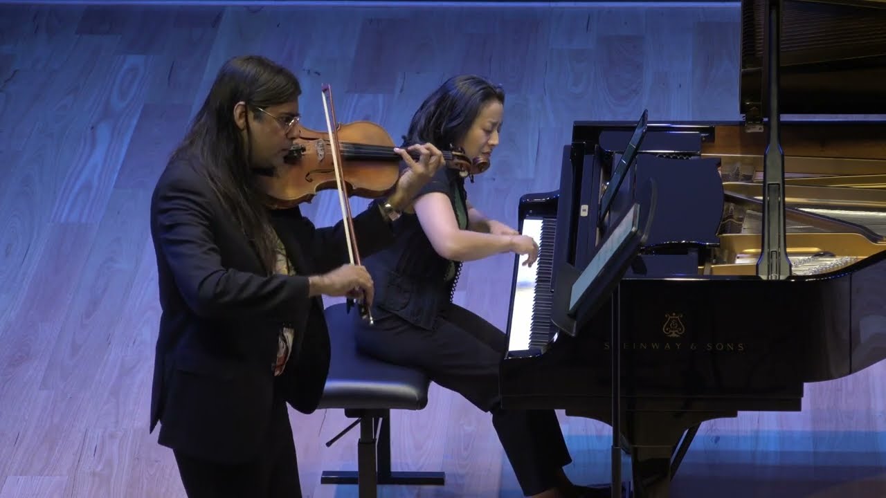 Aloft by Aaron Wyatt (2024); performed by Aaron Wyatt (viola) and Aura Go (piano)