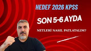 Hedef 2026 Kpss Yanlişlar Doğrular Netleri̇ Nasil Patlatalim