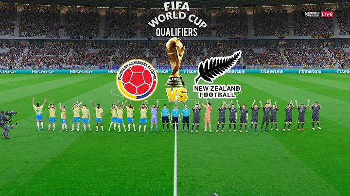 Colombia Vs New Zealand full Match Highlights | UEFA FIFA World Cup Qualifiers | Simulation PES 