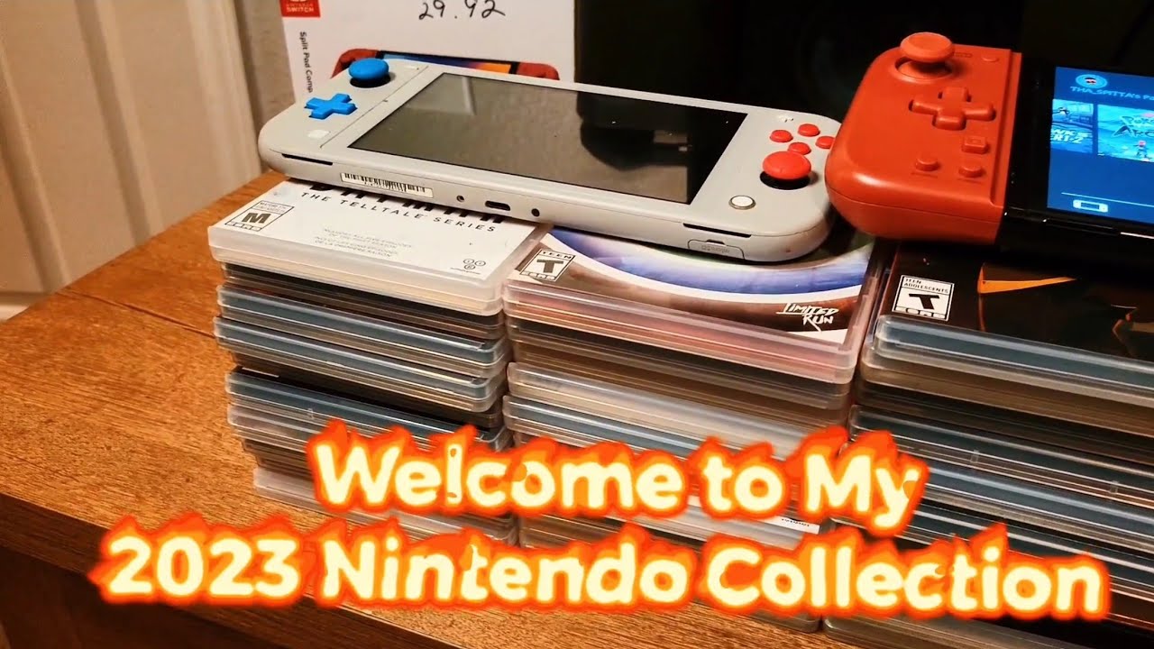 Switch Physical Collection Nintendo Switch Physical Game Collection 2023 - YouTube