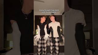 Doing The Paint Hug Trend With My Boyfriend