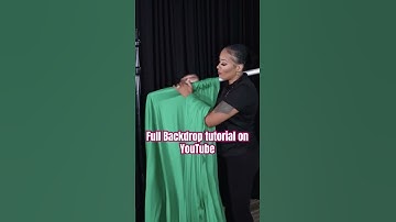 Backdrop tutorial | Learn how to drape | #backdroptutorial #eventdraping