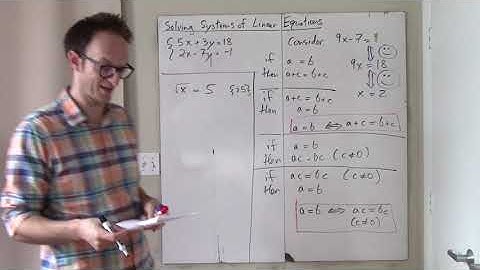 Precalc C - Solving Systems of Two Equations in Two Variables