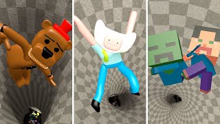 SPARTAN KICKING 3D SANIC CLONES MEMES in Garry's Mod!