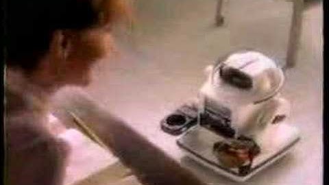 Tomy Omnibot advertisement circa 1984