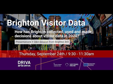 How can Brighton use data for renewal and recovery? - DRIVA arts DRIVA