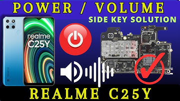 Realme C25Y Power & Volume Key Not Working? Solution with Schematic Diagram & Hardware Tools! 🔧📲