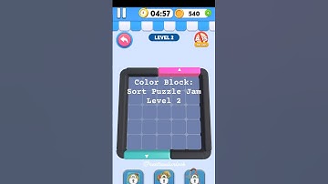 Level 2 - color block sort puzzle jam
