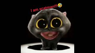 I AM SCATMAN 🤣 #scatman #cat #nice #nicecat #black#trending