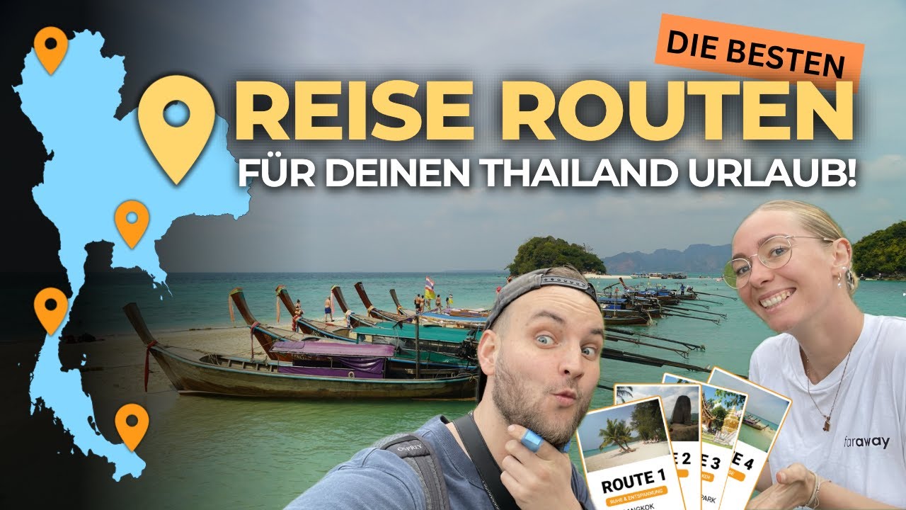 THAILAND URLAUBS ROUTEN: 2–3 Wochen Inspirationen für deine Thailand Reise 2025!