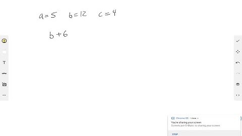 Evaluate each expression if a=5, b=12, and c=4 b+6