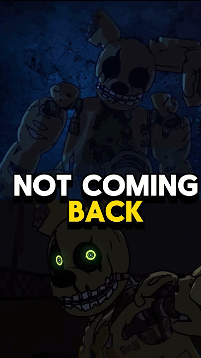 Springtrap Is NOT COMING BACK In Indie Cross! #indiecross #undertale  #animation #fnaf #springtrap