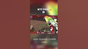 apex legends mobile india , ping high 😣 #shorts #apexlegendsmobile #apexlegendsclips