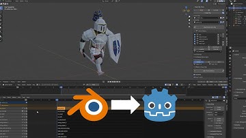 microKnight - Devlog 4 - Blender Animation to Godot