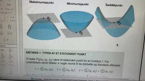 Funktioner af to variable