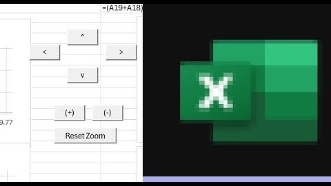 Excel Chart Zoom Tool