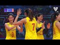 Amazing Volleyball SETTER - Linyu Diao from China | Women's VNL 2019