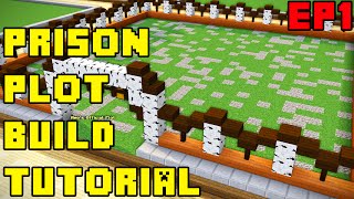 Minecraft OP Prison: How to Build Your Plot Ep. 1 (Design/Ideas)