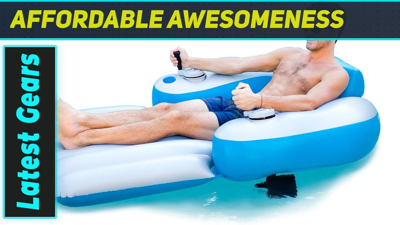 Sharper Image Motorized Pool Lounger – Best High-Tech Pool Float