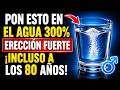 ¡Hombres +50, dejen el agua sola! Añadan ESTO para más óxido nítrico y mejor circulación