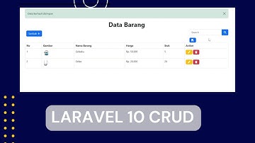 Laravel 10 CRUD ( Sistem Penjualan ) - INTRO - PART 1