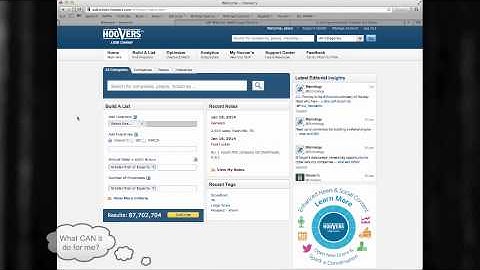 1. Hoovers Introduction (Instructional Demo)