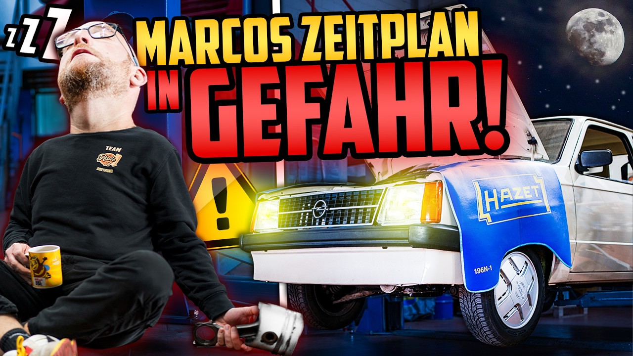 MOTOR ÜBERHOLEN in nur EINER NACHT?! - Opel Kadett D - Ist das MÖGLICH?