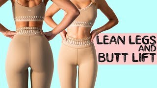 20 min LEAN LEGS & BUTT LIFT | Inner Thighs, Outer Thighs, Booty & Hamstrings