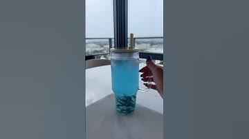 *ASMR* SUMMER SHARK DRINK RESTOCK! #asmr #restock #kitchen #tumbler #drinks #drinkideas #drinkrecipe