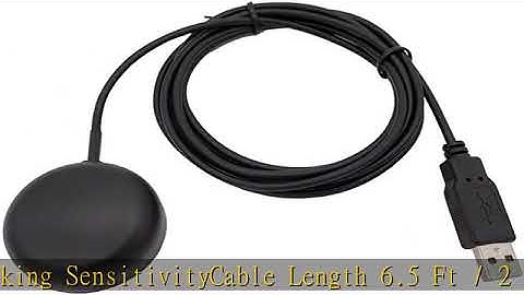 USB GPS Receiver Antenna Gmouse for Laptop PC Car Marine Navigation/Stratux/Raspberry Pi