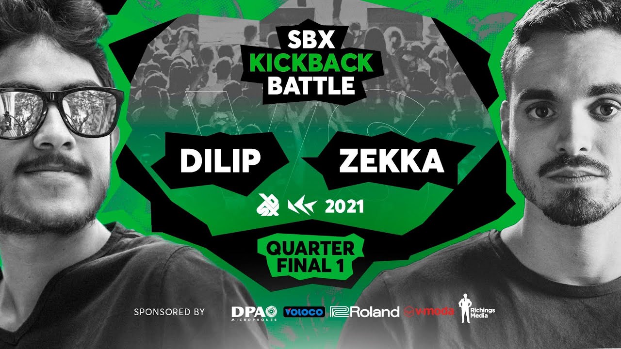 DILIP vs ZEKKA | Quarterfinal 1 | SBX KICKBACK BATTLE 2021 - YouTube